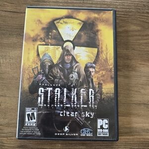 STALKER Clear Sky Prologue Video Game (PC, 2008) CIB